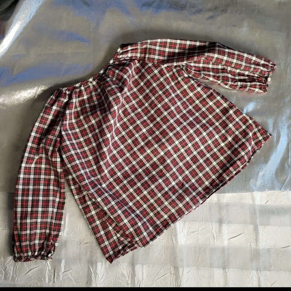 NEW! PLAID! Ralph Lauren Infant Girls Tunic~Sz 12 Month